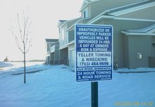 Private Property towing in Elk River, Zimmerman, Big Lake, Monticello, Princeton, MN